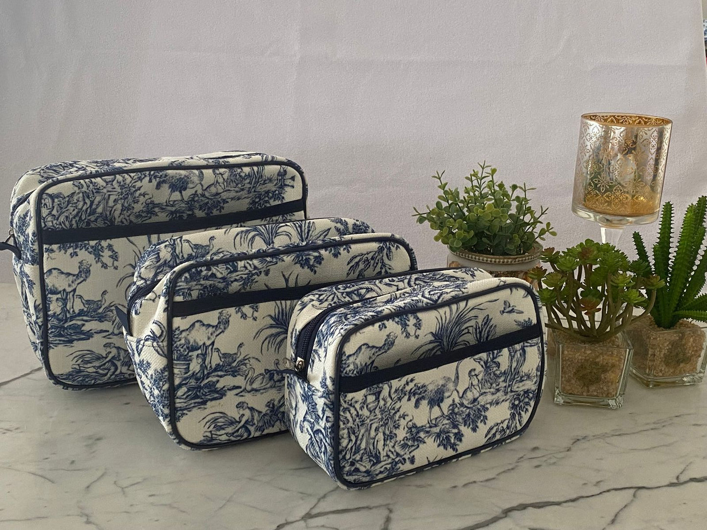 Necessaire Toile du Jouy