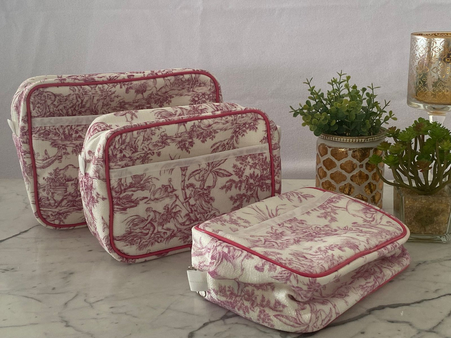 Necessaire Toile du Jouy