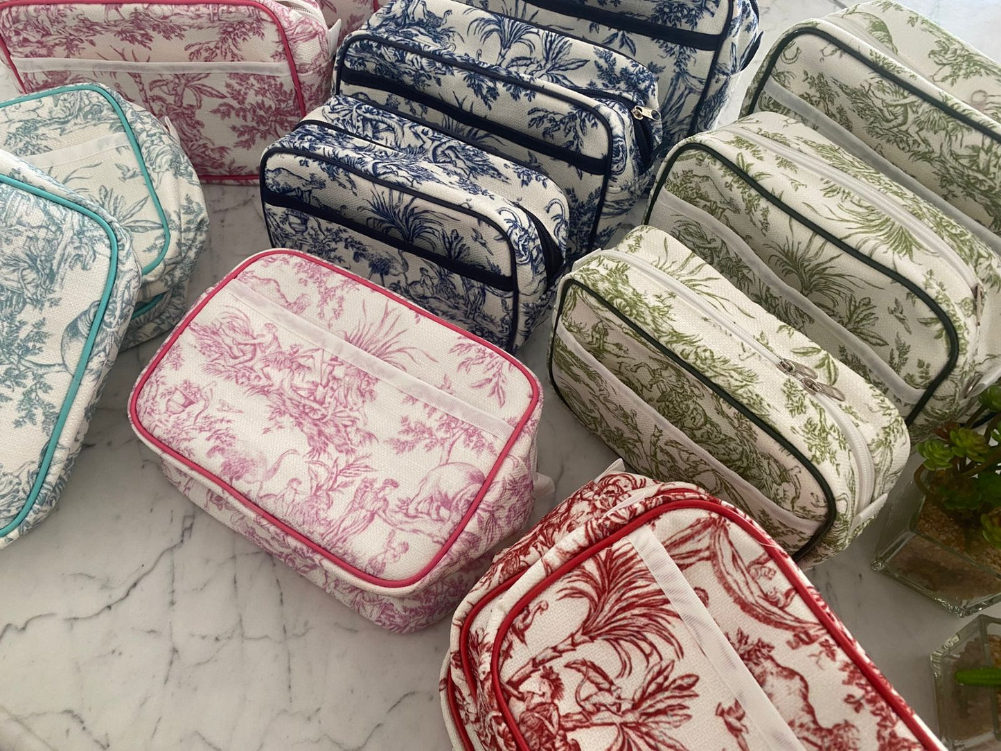 Necessaire Toile du Jouy
