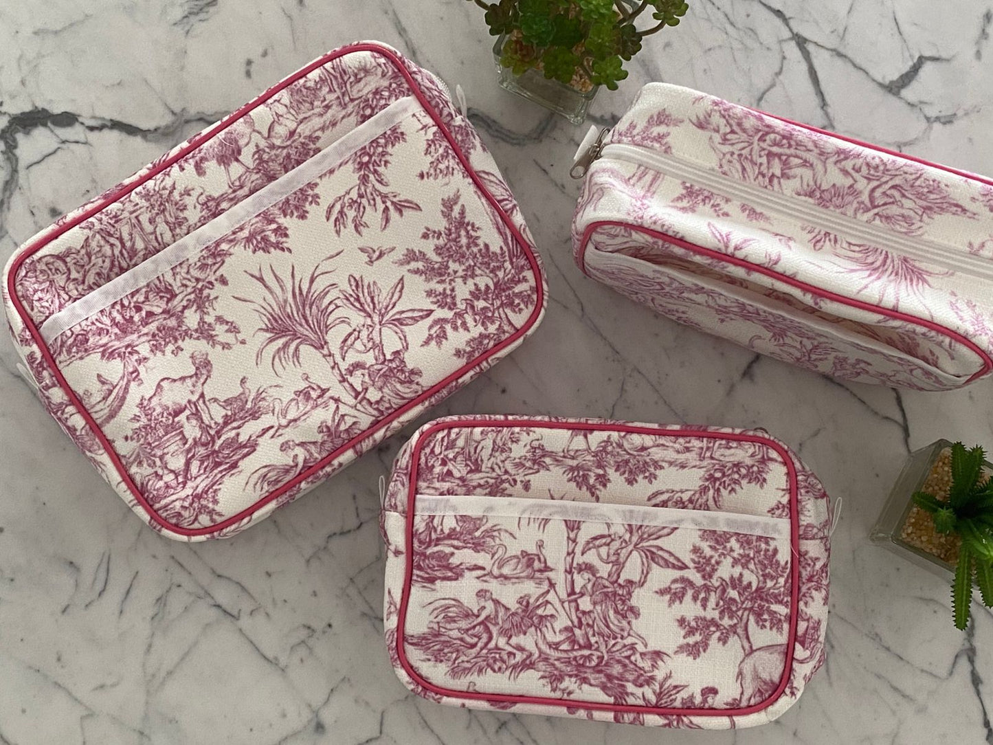 Necessaire Toile du Jouy