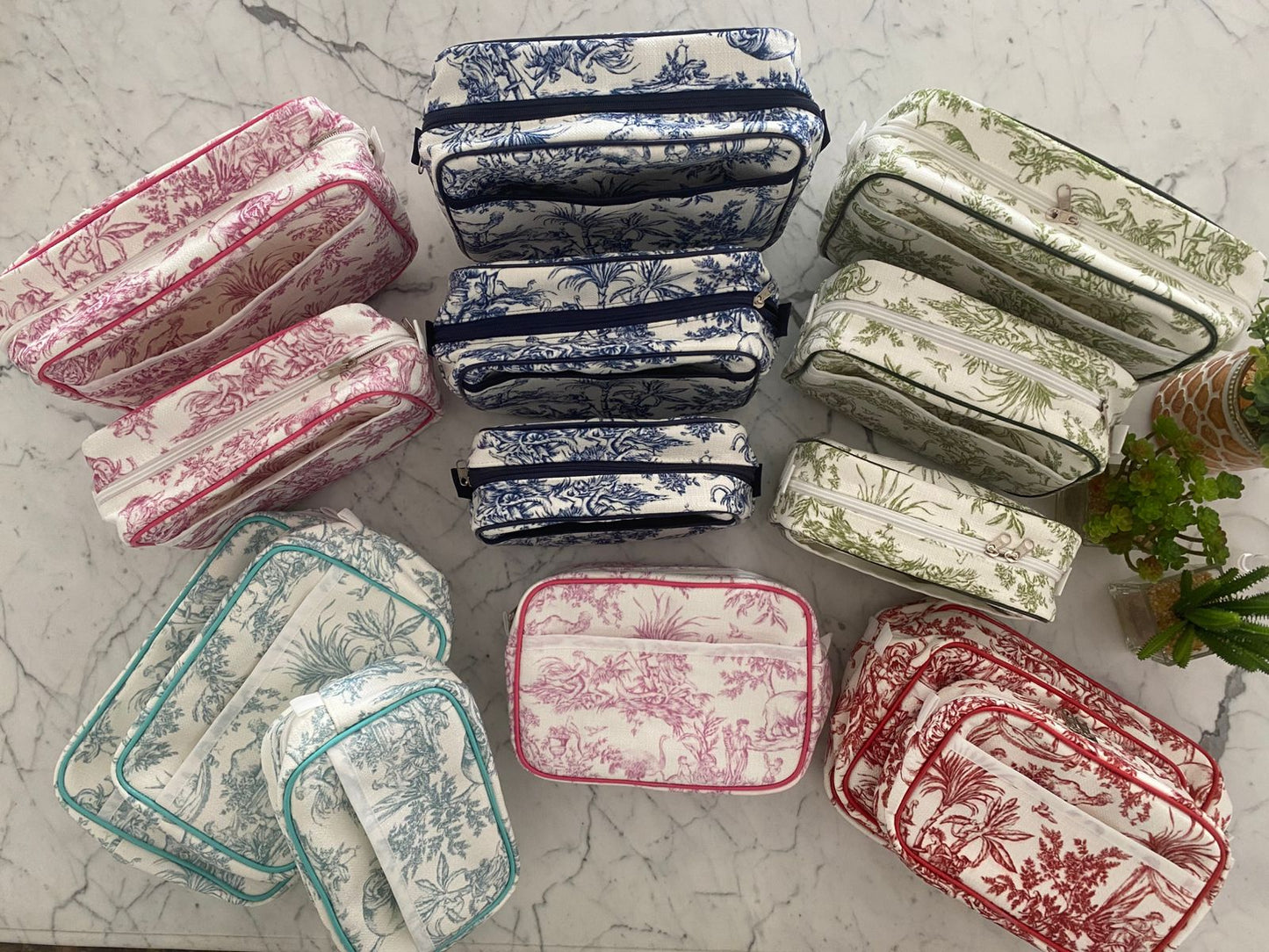 Necessaire Toile du Jouy