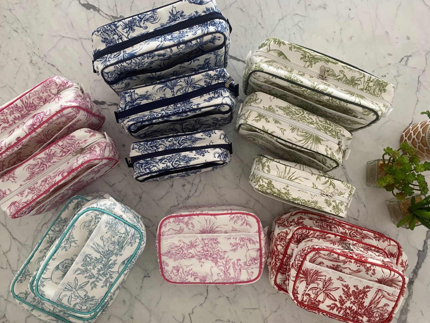 Necessaire Toile du Jouy