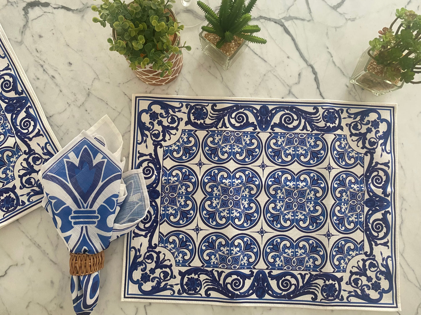 Americano DG arabesco Azul