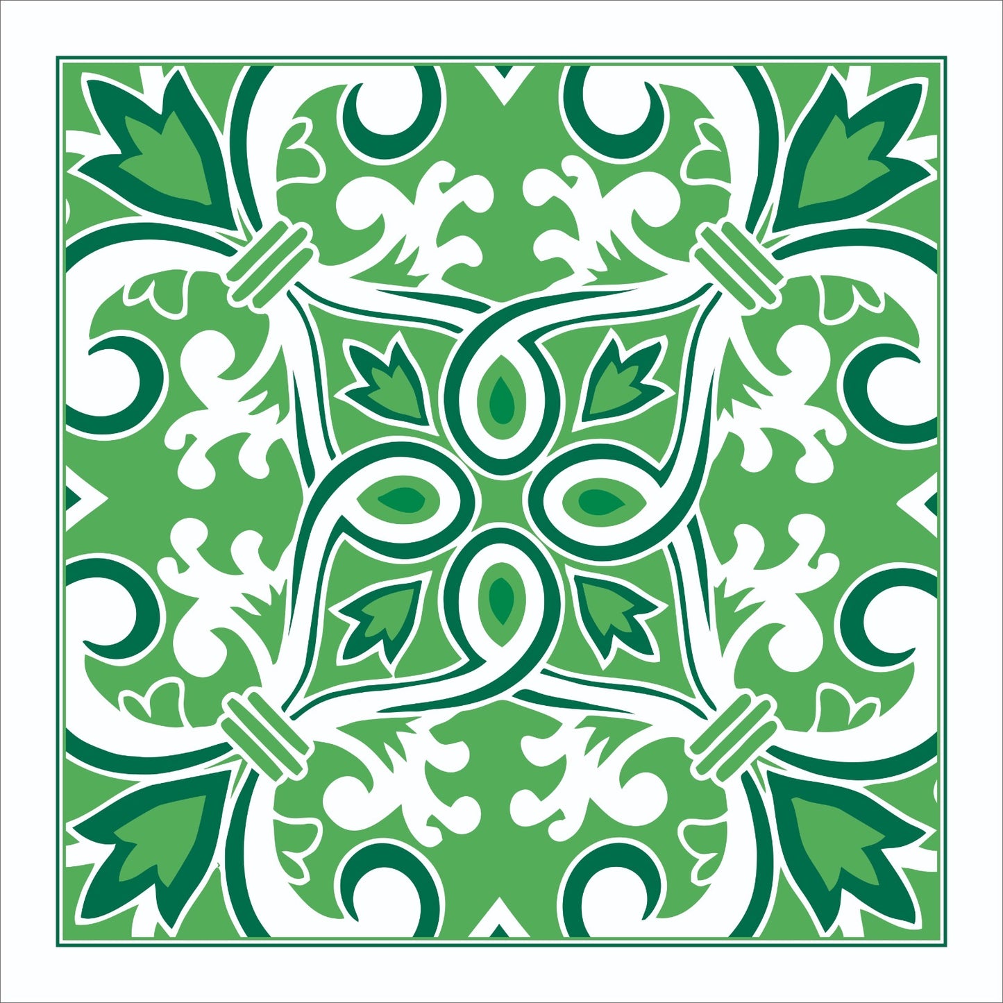 Guardanapo DG Arabesco Verde