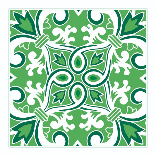 Guardanapo DG Arabesco Verde