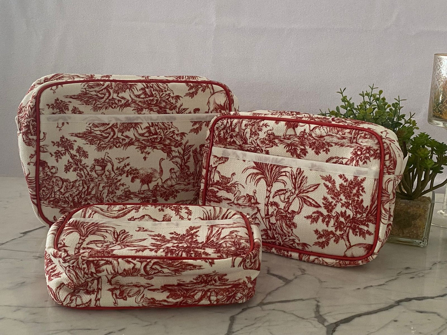 Necessaire Toile du Jouy