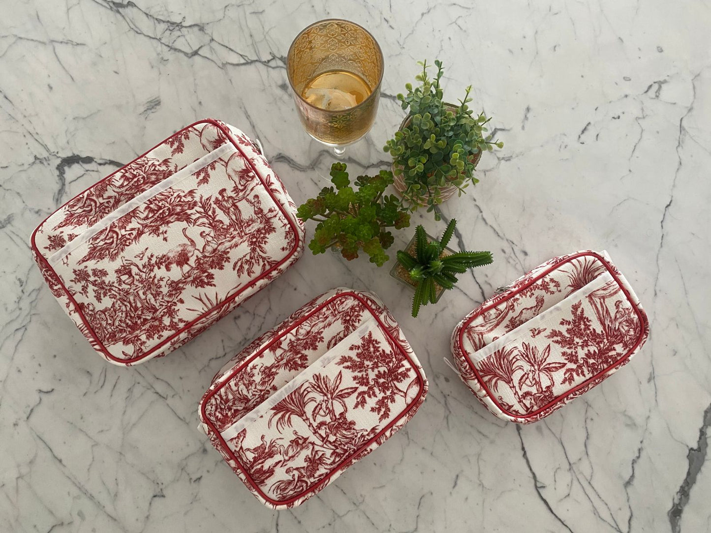 Necessaire Toile du Jouy