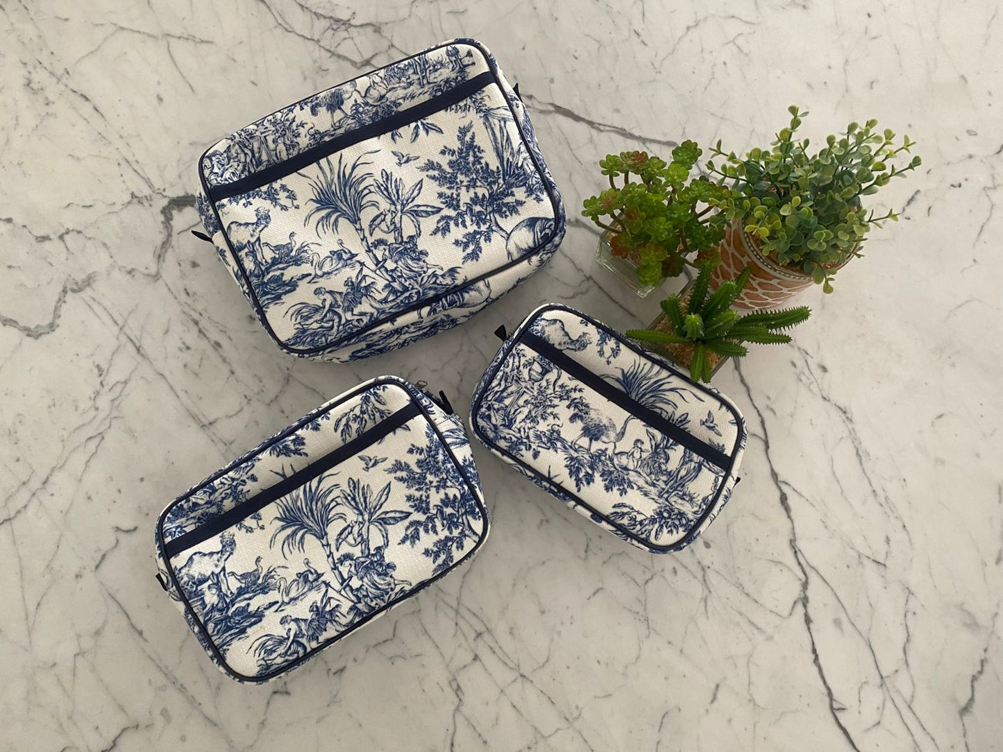 Necessaire Toile du Jouy