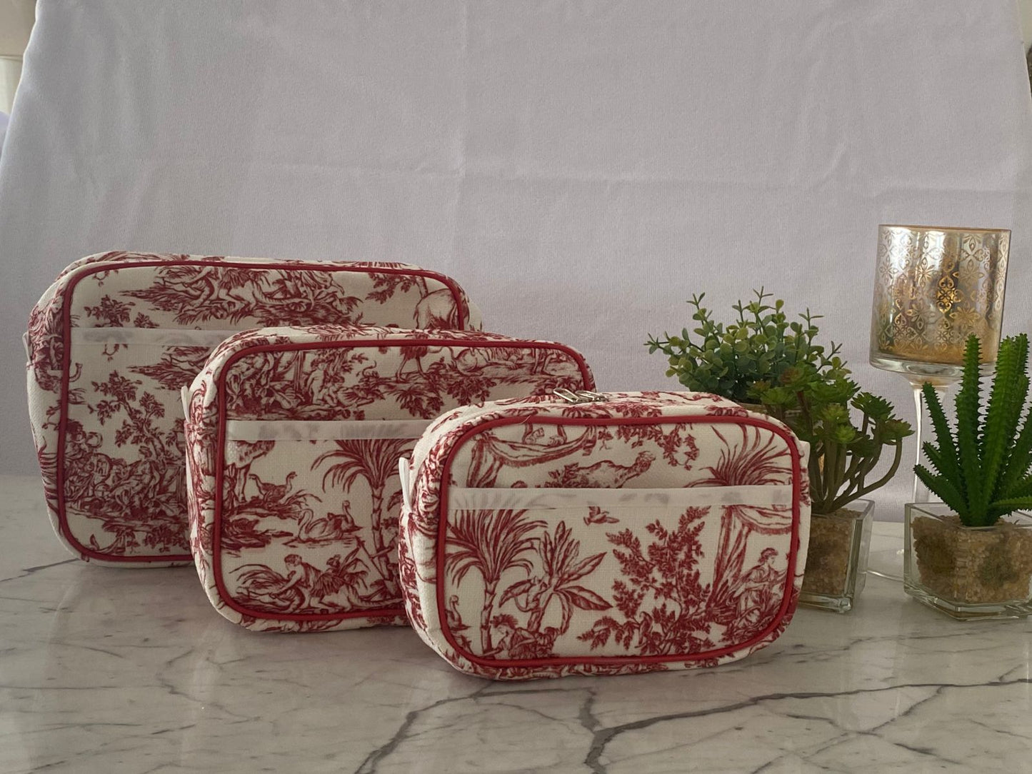 Necessaire Toile du Jouy