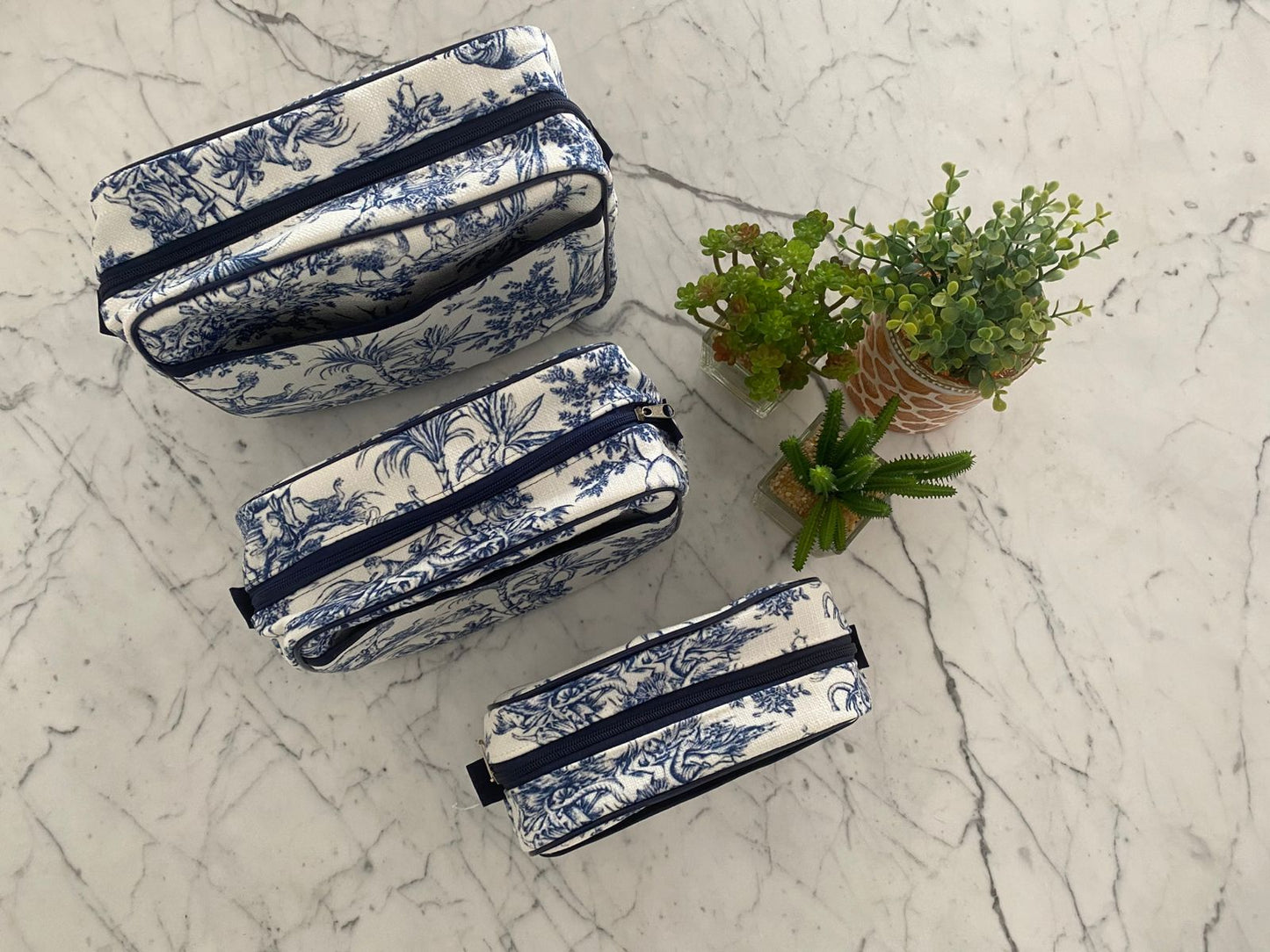 Necessaire Toile du Jouy
