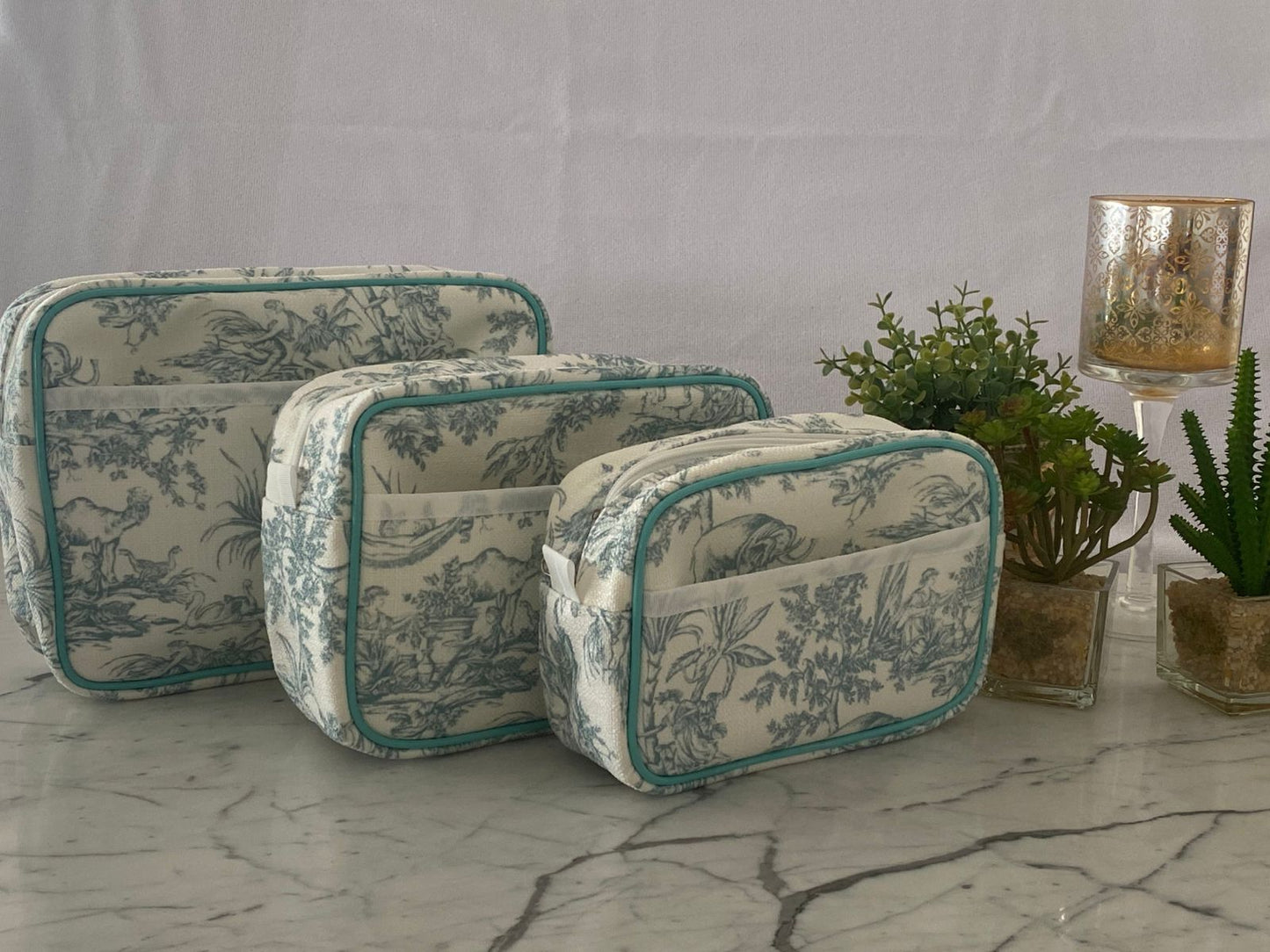 Necessaire Toile du Jouy