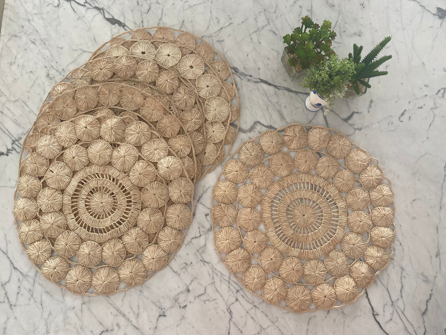 Souplat Palha Natural Mandala