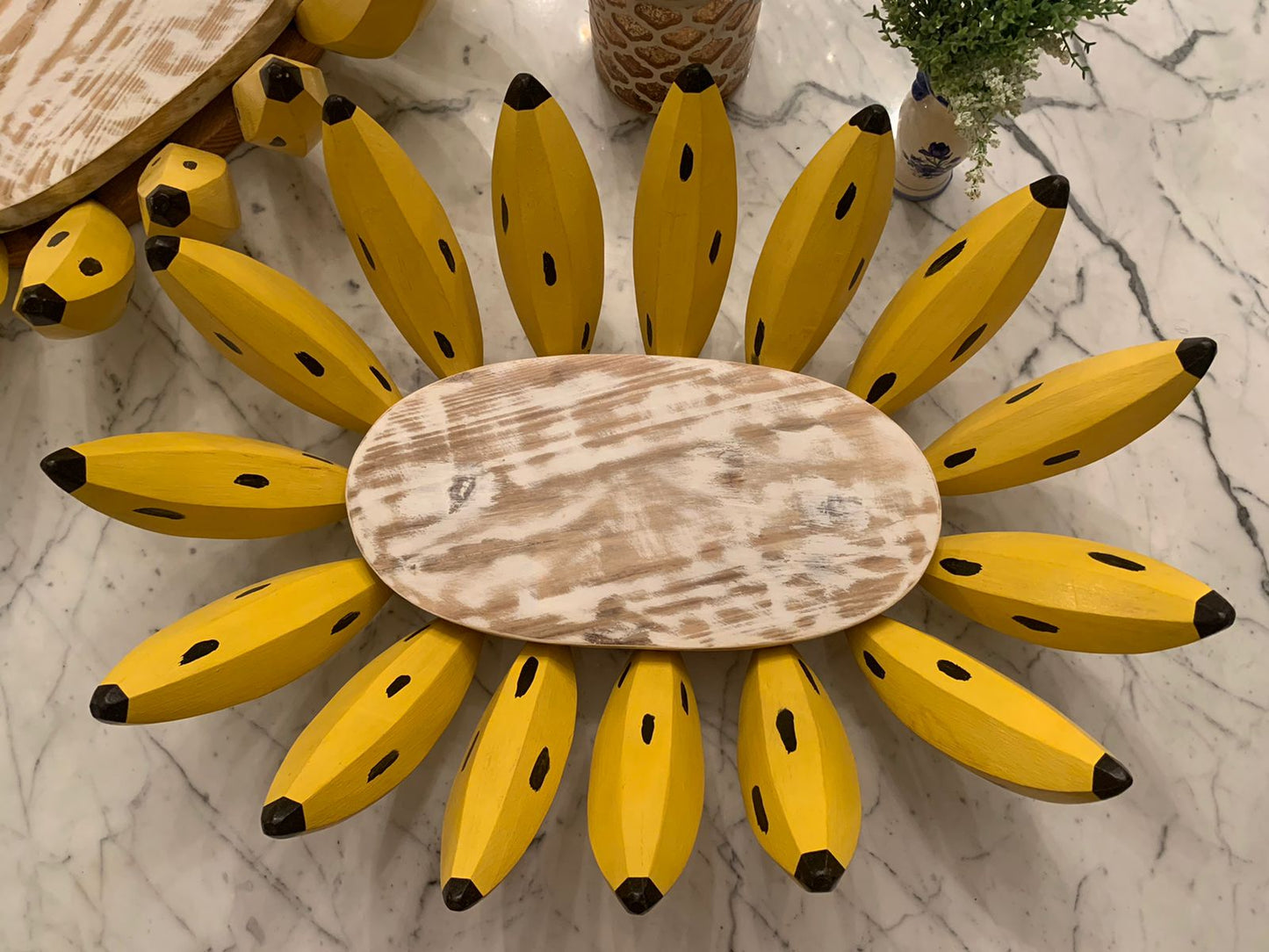 Fruteira Banana em Madeira