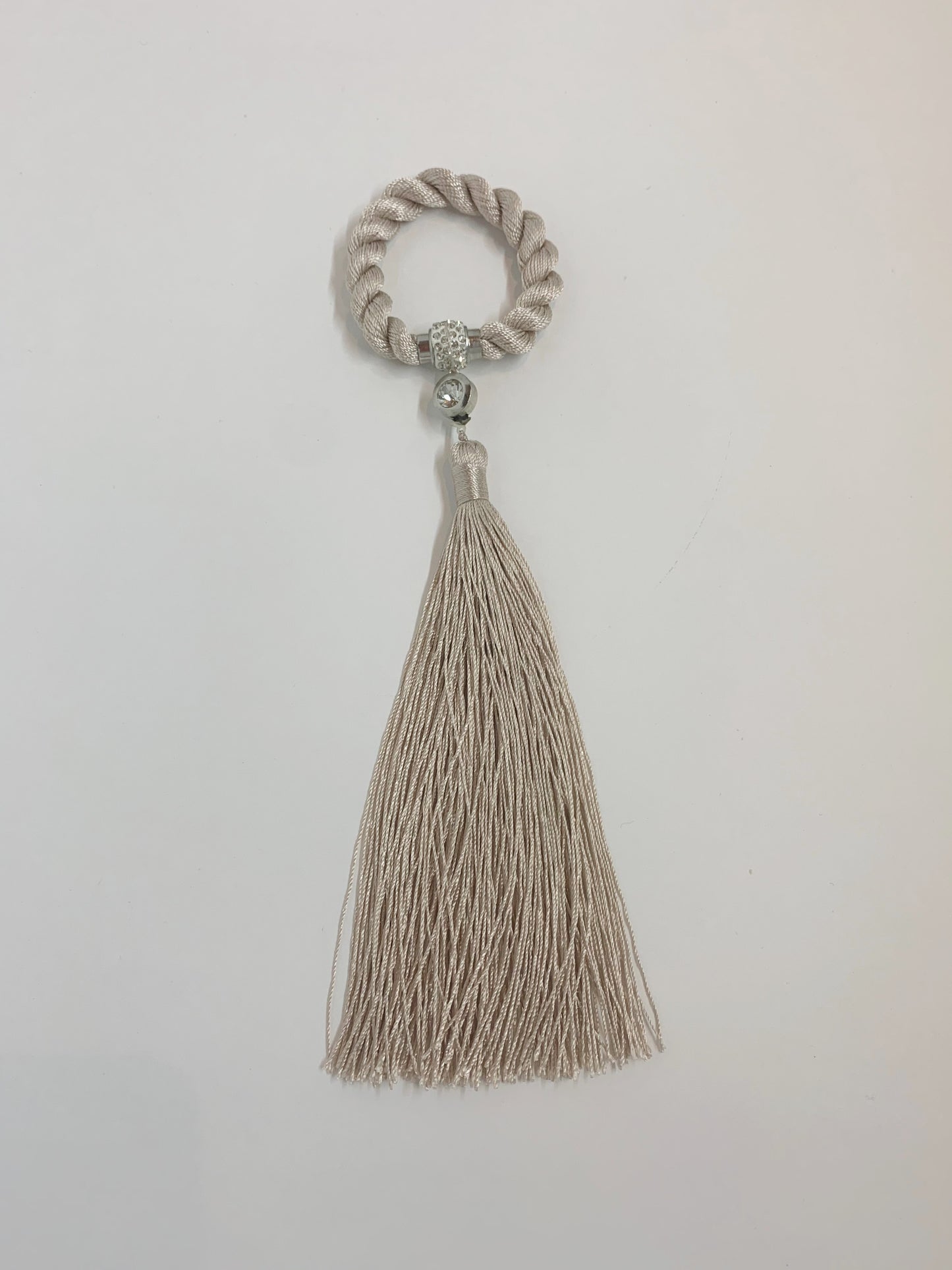 Porta Guardanapo Tassel Champagne