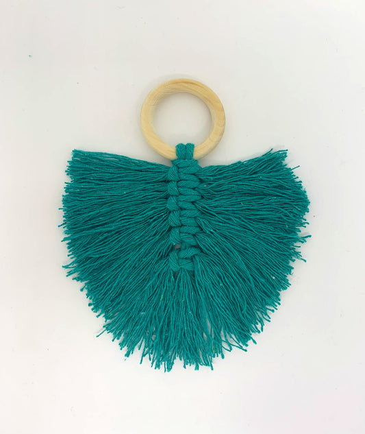 Porta Guardanapo Macrame Verde